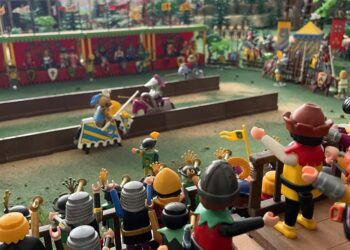 Más de 25.000 piezas de Playmobil llegan al Ateneo Mercantil de Valencia en una gran exposición