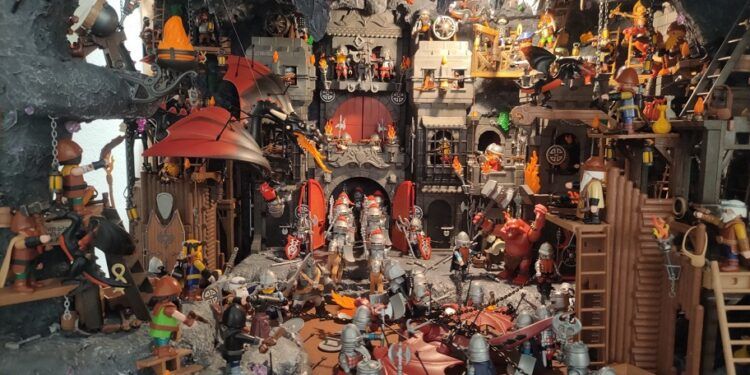 Burriana acoge en Navidad la exposición gratuita de Playmobil mas grande de Castellón