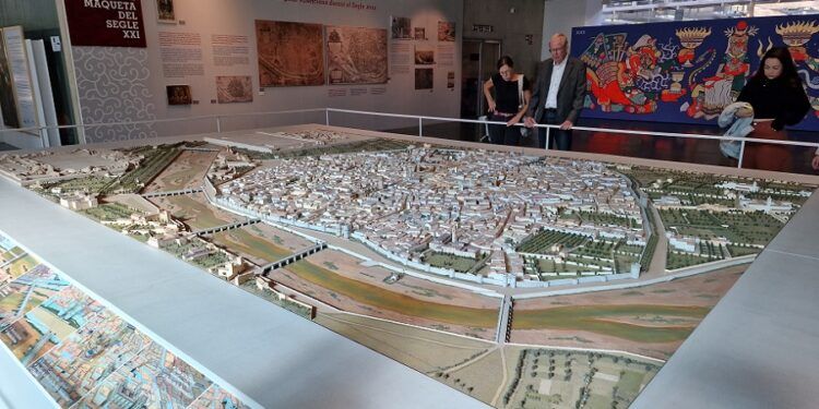 Así es la gran maqueta en miniatura de la Valencia del s. XVIII, una joya para visitar en la ciudad