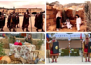 La Aldea de Belén, una gran recreación con portal, mercado hebreo, oficios, talleres y campamento