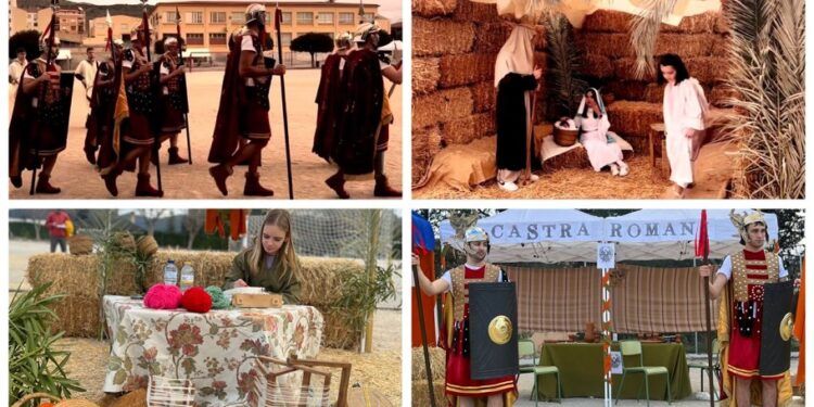 La Aldea de Belén, una gran recreación con portal, mercado hebreo, oficios, talleres y campamento