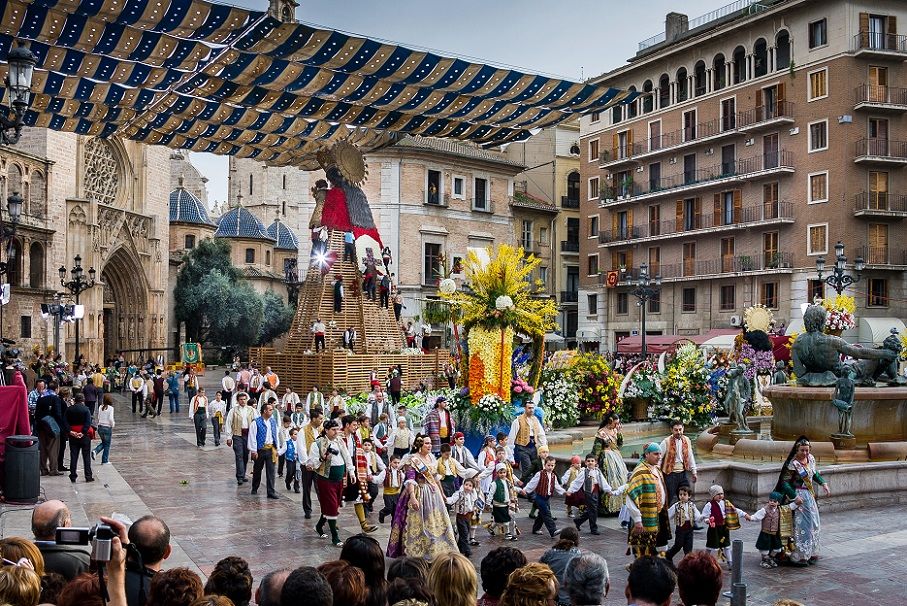 Ofrenda Fallas 2025, toda la información con horarios, recorridos, novedades y colores de ramos