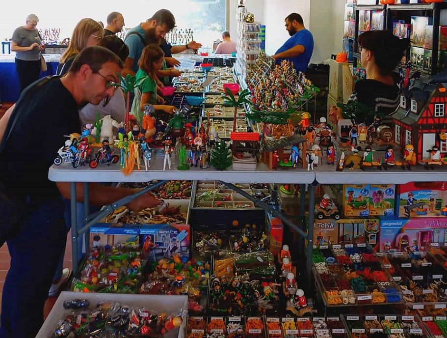 Gran exposición gratuita de Playmobil en Carcaixent con mercadillo, talleres y concursos