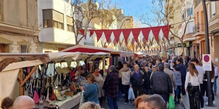 Albal acoge este fin de semana su gran feria del comercio local y mercado medieval por San Blas