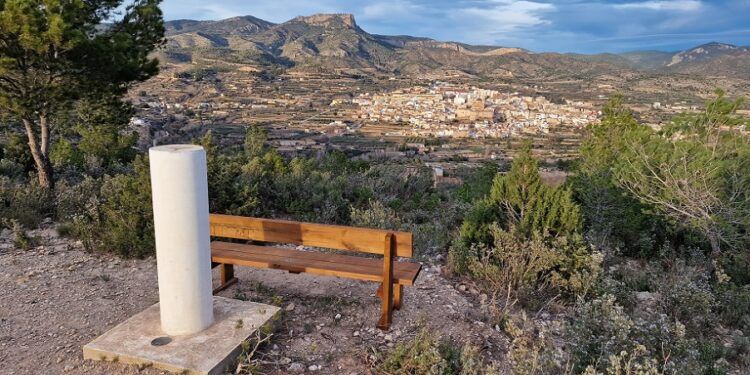 San Cristóbal, uno de los lugares con mejores vistas de Chelva