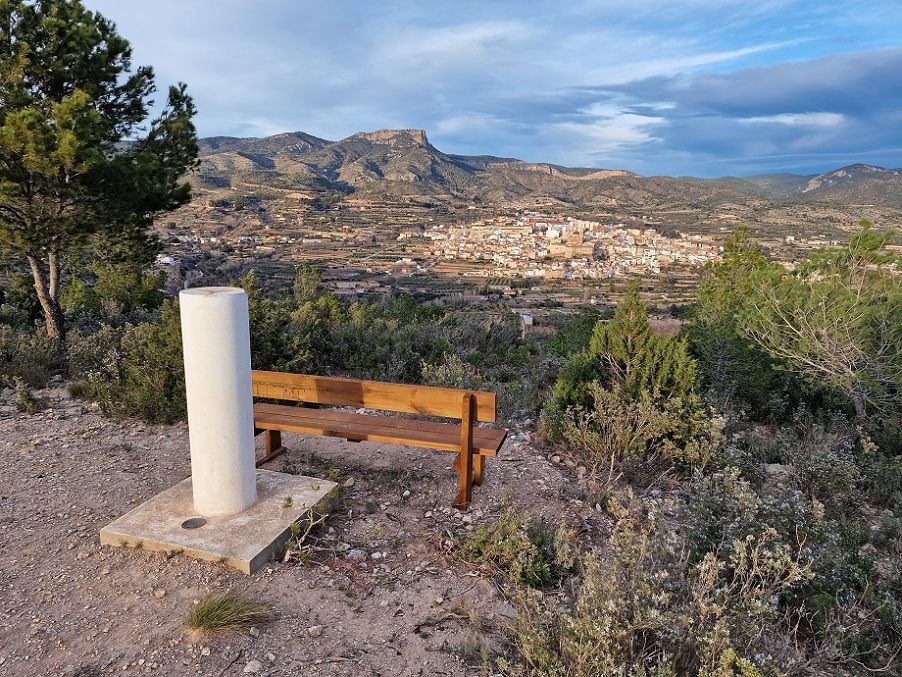 San Cristóbal, uno de los lugares con mejores vistas de Chelva