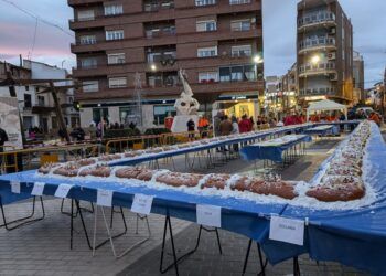 ¿Sabías que el roscón de Reyes más grande de la Comunitat Valenciana se hace en Utiel?