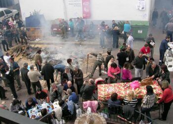 La gran Fiesta del «Matacerdo» de Gátova vuelve para rememorar las antiguas matanzas del cerdo