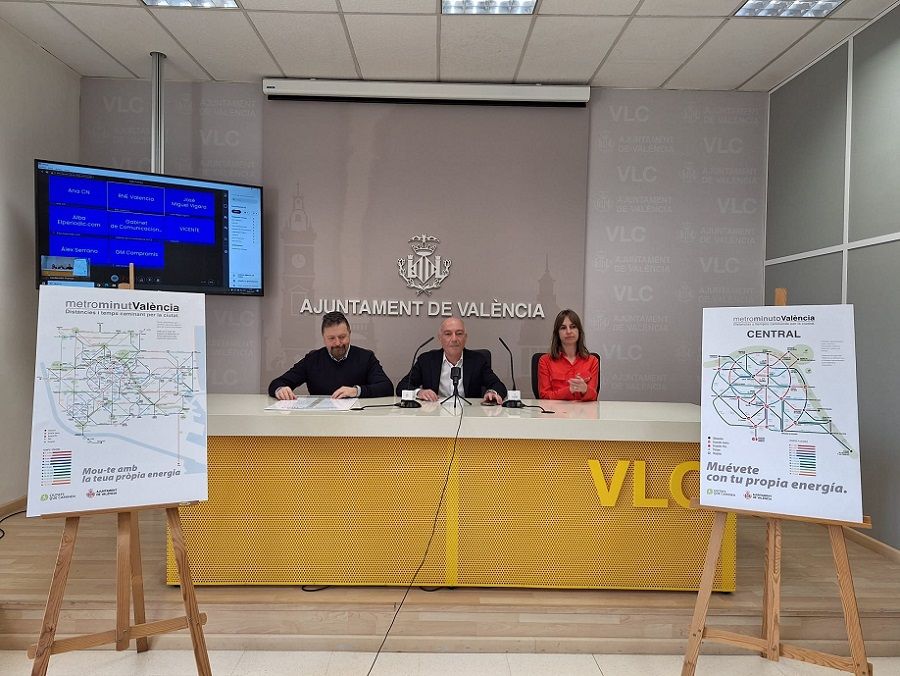 El Ayuntamiento de Valencia anima a la ciudadanía a realizar desplazamientos a pie por la ciudad