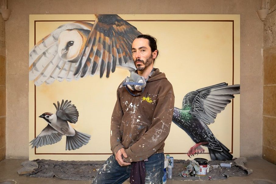 Nueva vida para el claustro gótico del Centre del Carme de Valencia con 16 pinturas murales