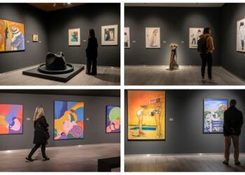 La primera exposición en Valencia del artista español referente del «pop art» integra 54 obras