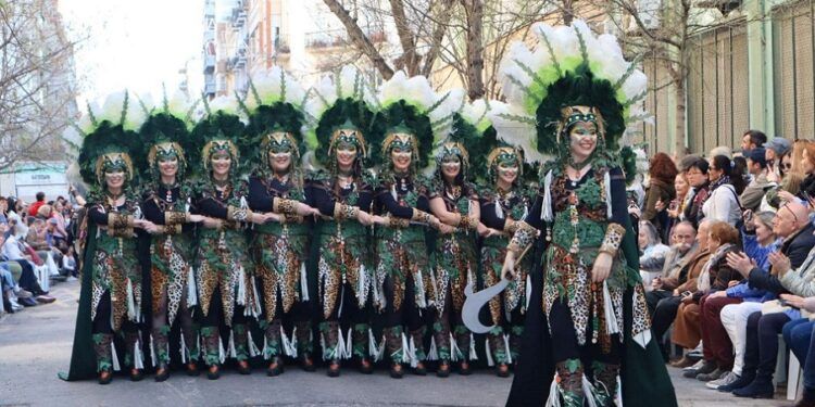 La gran Parada Mora de la Falla Almirante Cadarso-Conde Altea se celebra esta semana