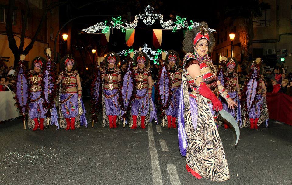 Gran entrada morocristiana en Valencia estas Fallas para llenar de fiesta el barrio de Patraix