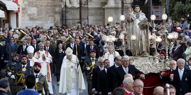 Fiestas de San Vicente Ferrer 2025 en Valencia, programación completa de los actos