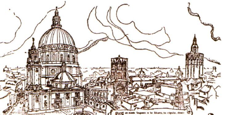 El «Vaticano valenciano», la fallida gran cúpula de 100 metros en Valencia para la Mare de Déu