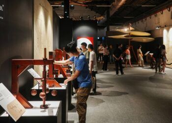 Últimos días en Valencia de la gran exposición inmersiva e interactiva sobre Leonardo da Vinci