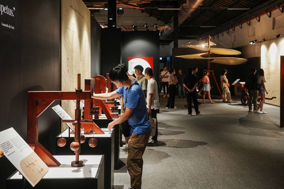 Últimos días en Valencia de la gran exposición inmersiva e interactiva sobre Leonardo da Vinci