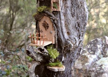 El Bosque Habitado, un laboratorio de arte efímero con corcho natural en plena Sierra Espadán