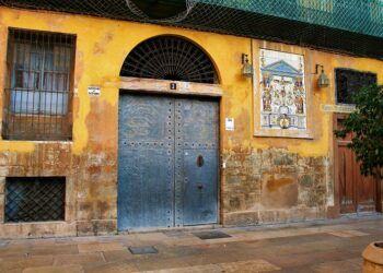 La Casa Natalicia de San Luis Bertrán, un olvidado rincón de la ciudad de Valencia en ruinas