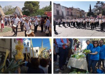 Alberic celebra su Domingo de Ramos con una feria valenciana durante todo el fin de semana