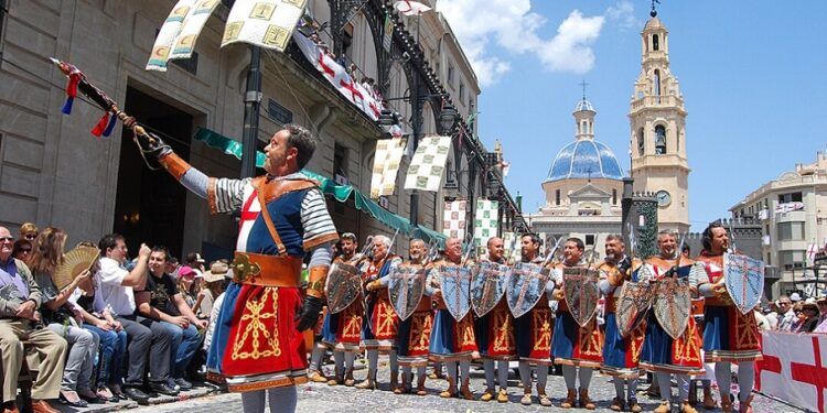 Fiestas de Moros y Cristianos de Alcoy 2025 en honor a Sant Jordi, programa con todos los actos