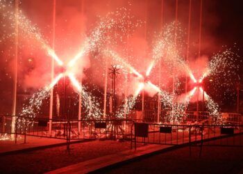 Valencia acoge dos espectáculos pirotécnicos este puente por la fiesta de San Vicente Ferrer