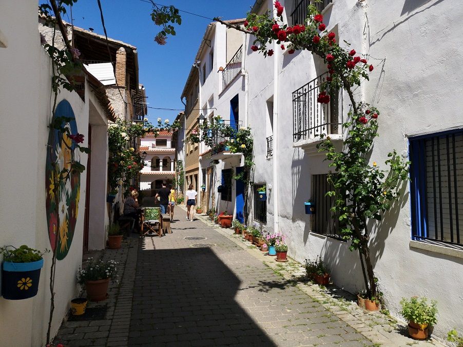 Las calles de Aras de los Olmos se transforman en un jardín lleno de flores con Aras en Flor 2025