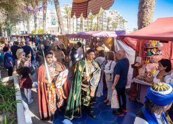 Benidorm vuelve al pasado medieval con más de 100 puestos y cerca de 70 actuaciones en directo