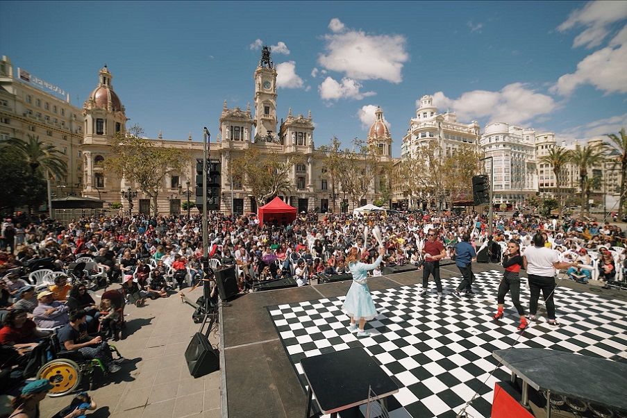 Contorsions vuelve a Valencia con cuatro intensos días de espectáculos circenses gratuitos