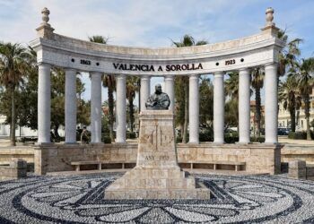 Valencia plantea tres alternativas para la reconstrucción del antiguo Monumento a Sorolla