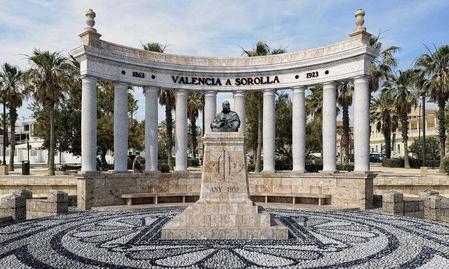 Valencia plantea tres alternativas para la reconstrucción del antiguo Monumento a Sorolla