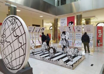 Mafalda llega al Edificio del Reloj de Valencia con una exposición medioambiental gratuita