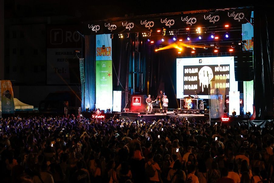 LOS40 Summer Live 2025 regresa en verano a la Comunitat Valenciana con 6 conciertos gratuitos