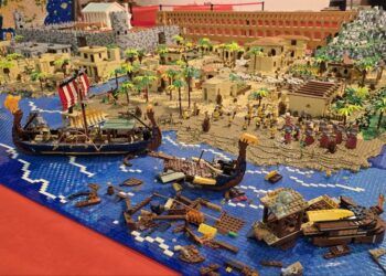 Dénia Brick Fest llega con una gran exposición de dioramas de Lego y talleres a beneficio de Luca