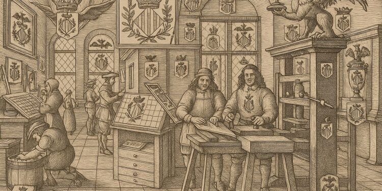 El primer periódico de España fue impreso en Valencia, en el siglo XVII, en el taller de Felipe Mey