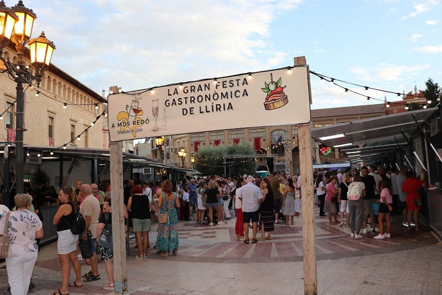 La gran fiesta gastronómica de Llíria vuelve con una selección de los mejores productos locales