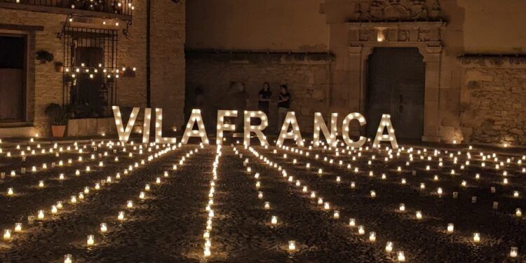 Nit dels Ciris 2025 de Vilafranca del Cid: 16.000 velas para una noche de luz, música y danza
