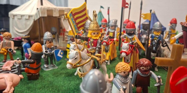 Gran exposición gratuita de Playmobil en Carcaixent con mercadillo, talleres y recogida de juguetes
