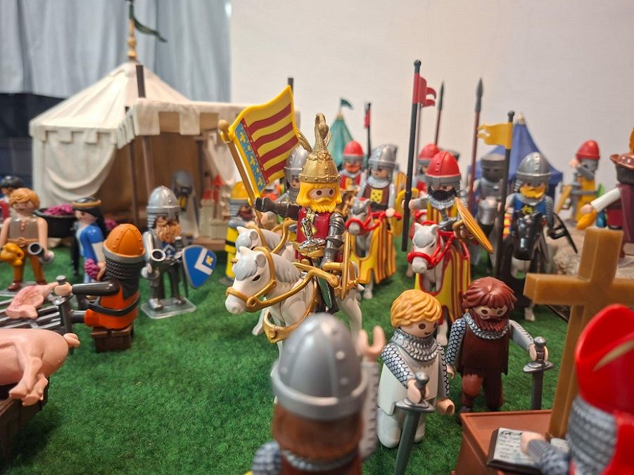Gran exposición gratuita de Playmobil en Carcaixent con mercadillo, talleres y recogida de juguetes