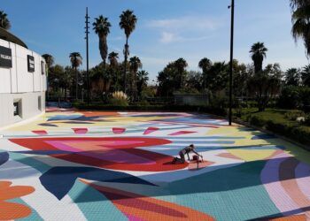 El mayor mural de arte urbano de la Comunitat Valenciana está en Valencia: más de 1.200 m²