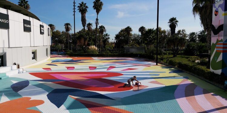 El mayor mural de arte urbano de la Comunitat Valenciana está en Valencia: más de 1.200 m²
