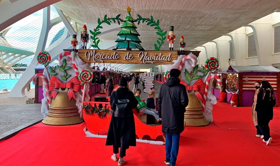 Regresa el mercado navideño de la Ciutat de les Arts i les Ciències con talleres y actividades diarias