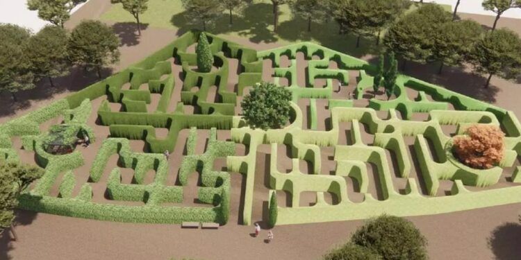 Un laberinto vegetal convertirá una zona del Marjal dels Moros en Sagunto en un espacio educativo