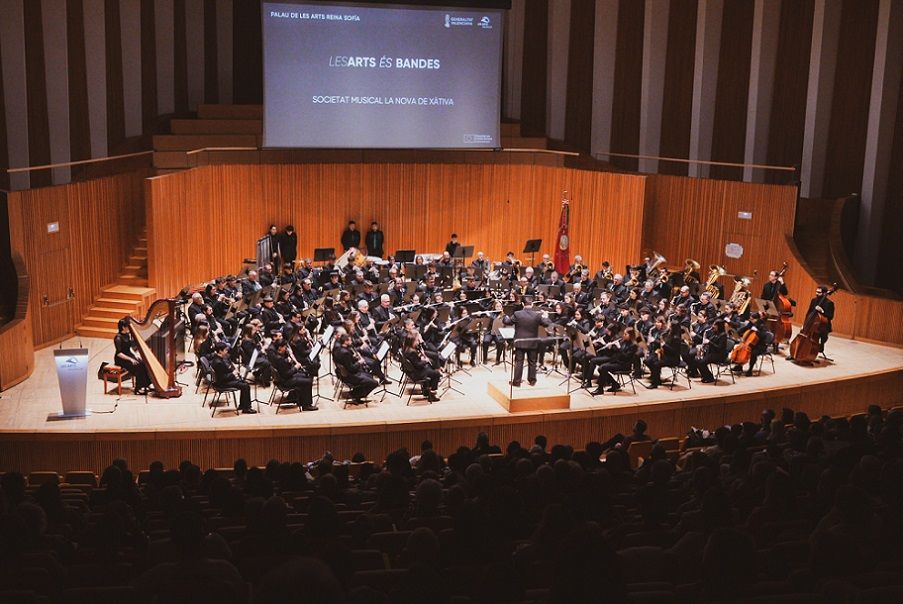 Ciclo de conciertos gratuitos de sociedades musicales valencianas en el Palau de les Arts de Valencia