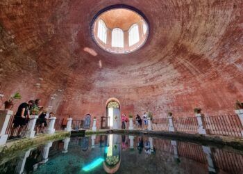 La Font del Molinar de Alcoy, una bella joya modernista que protege una surgencia de agua