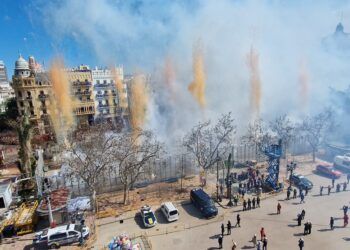 Calendario pirotécnico Fallas 2026, programación completa con todas las mascletaes y castillos