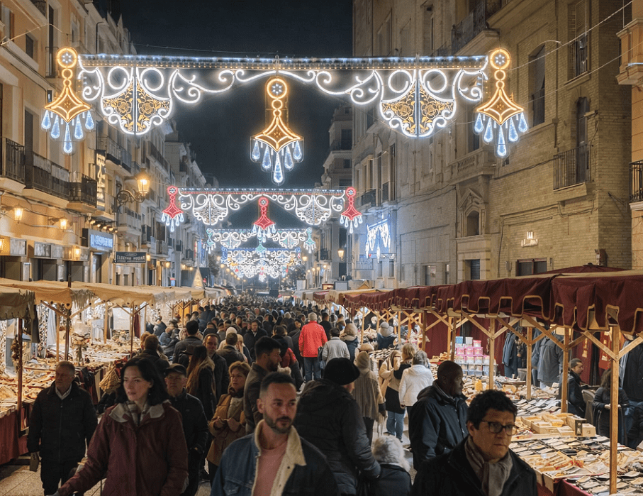 El mercado de San Blas regresa al barrio de Ruzafa con tres días de tradición y cultura popular