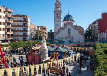 Alfafar suspende la Fira Medieval de Sant Sebastià debido a la alerta naranja por viento
