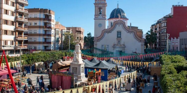 Alfafar suspende la Fira Medieval de Sant Sebastià debido a la alerta naranja por viento