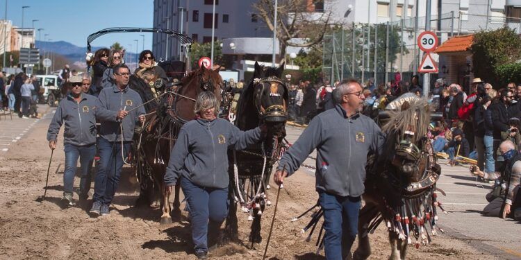 La gran fiesta de Sant Antoni de la Mar vuelve a la playa de la Pobla de Farnals llena de tradiciones